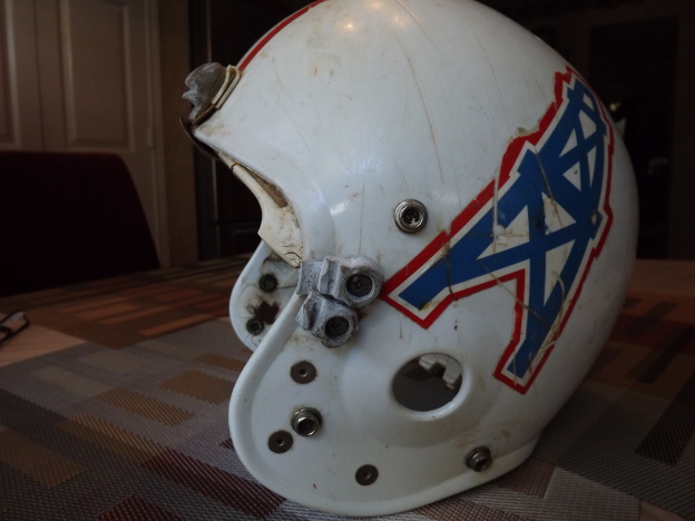 Bethea's Oilers helmet