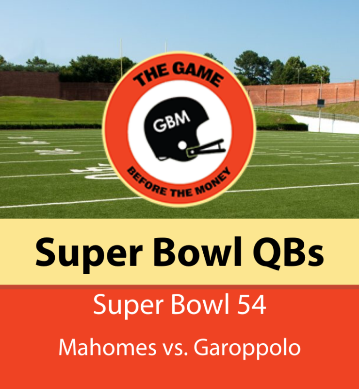 Patrick Mahomes and Jimmy Garoppolo were the quarterbacks in Super Bowl 54