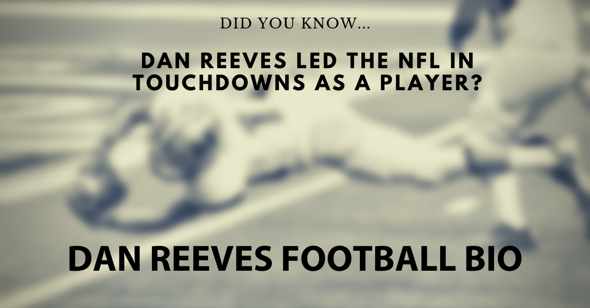 Dan Reeves Dallas Cowboys Coach The Game Before the Money