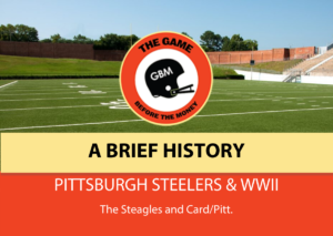 The Pittsburgh Steelers were called the Steagles and Card/Pitt during World War II after merging with the Eagles and Cardinals.