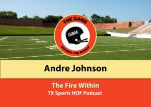 Houston Texans Receiver Andre Johnson was motivated by a fire within.