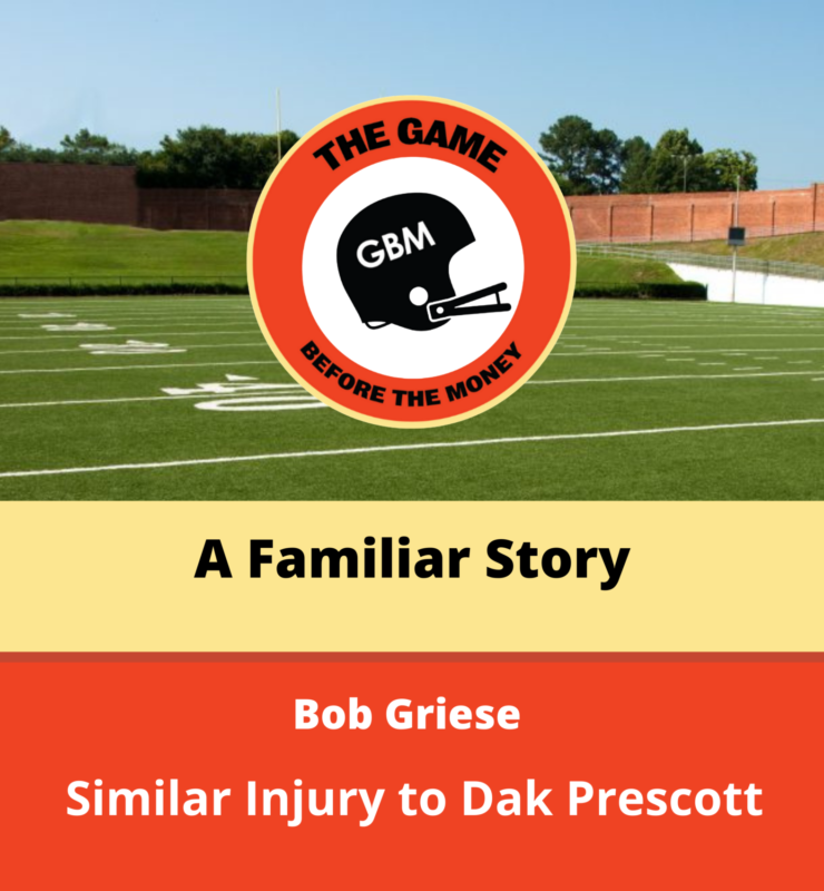 Bob Griese tells the story of how he recovered from an ankle injury that was similar to Dak Prescott's ankle injury.