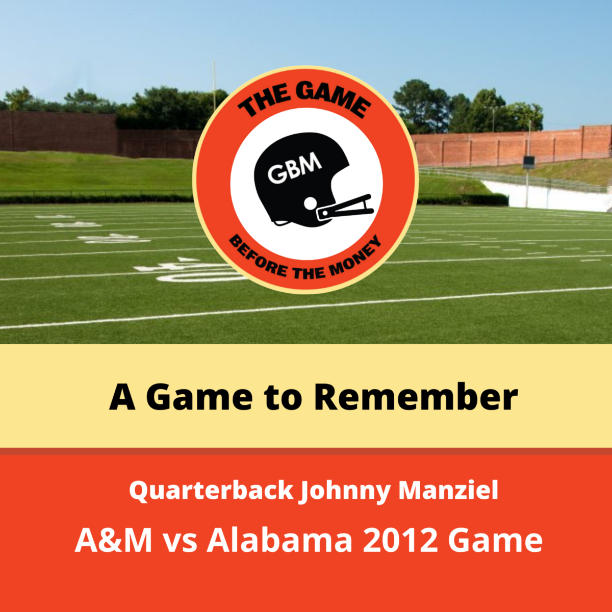 Texas A&M quarterback, Johnny Manziel, tells the story of winning the game against Alabama Crimson Tide in 2012.