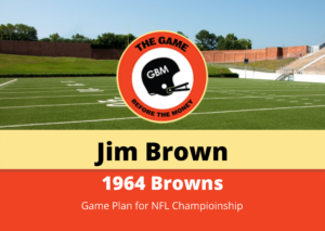 What was Jim Brown's role in the 1964 NFL Championship Game?