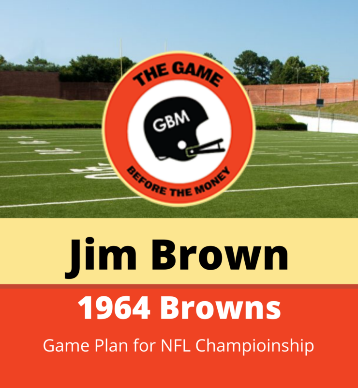 What was Jim Brown's role in the 1964 NFL Championship Game?