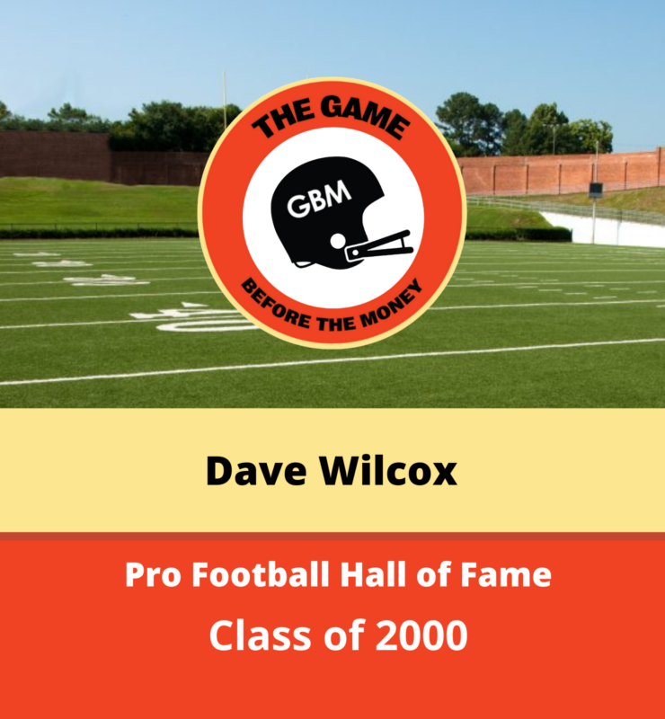 Dave Wilcox, a member of the Pro Football Hall of Fame, shares stories from his college and NFL career.