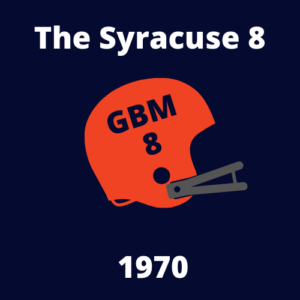 The Syracuse 8 were suspended in 1970.