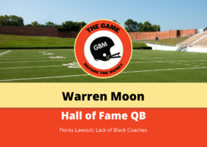 Hall of Fame QB Warren Moon spoke about the lack of Black head coaches in the NFL in 2022.