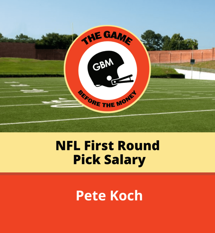 Pete Koch talks about being a first-round draft pick in 1984 and what it was like to hold out for a better contract.