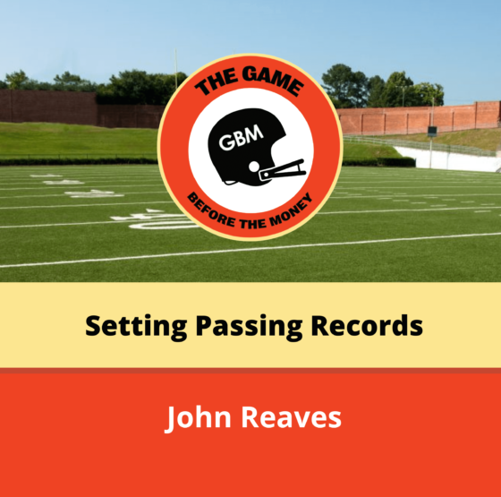 John Reaves, quarterback of Florida, set several records against Auburn, including number of passes, pass completions, passing yardage, and interceptions.