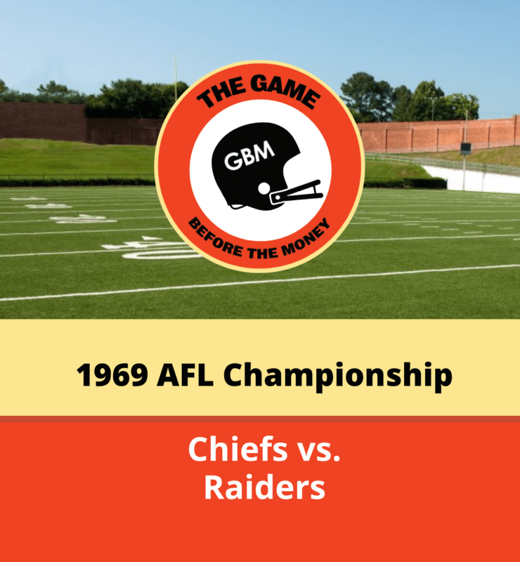 The Kansas City Chiefs battled the Oakland Raiders for a win in the last-ever American Football League championship game during the 1969 AFL Championship.