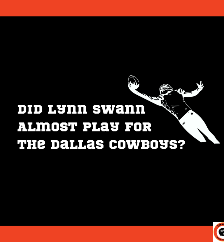 Lynn Swann almost got drafted by the Dallas Cowboys.