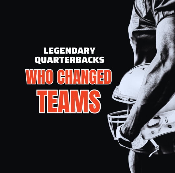Legendary NFL quarterbacks who changed teams late in their careers.