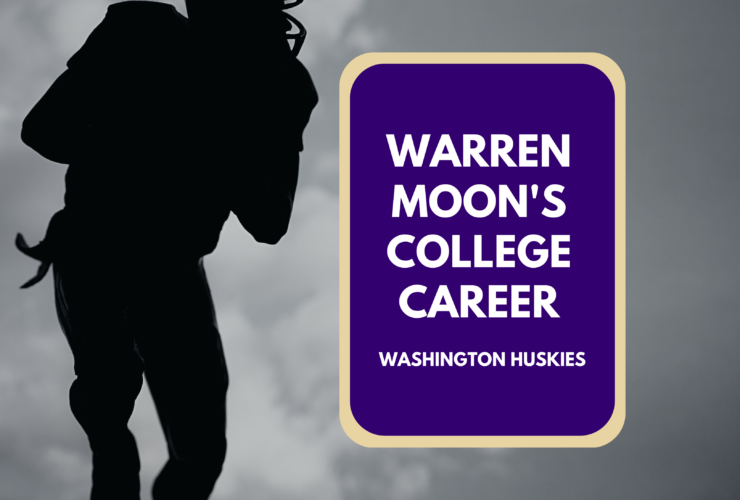 Warren Moon's college career with the Washington Huskies.