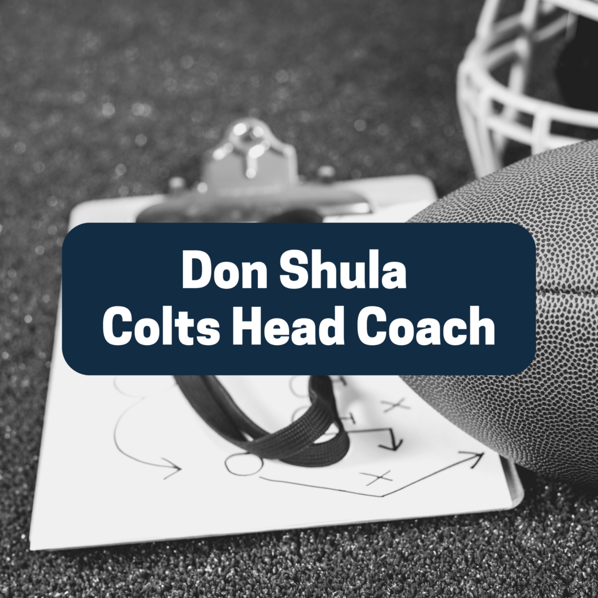 Don Shula Colts Head Coach
