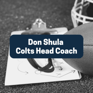 Don Shula Colts Head Coach