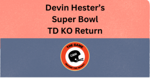 Devin Hester returned the opening kickoff of Super Bowl 41 for a TD.