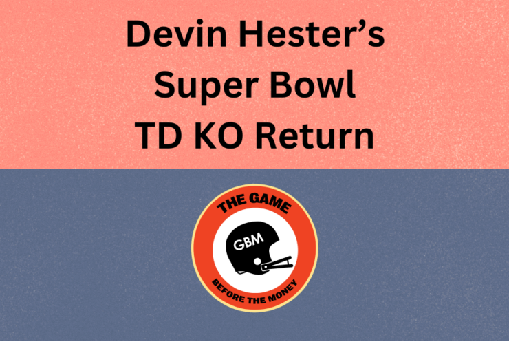 Devin Hester returned the opening kickoff of Super Bowl 41 for a TD.